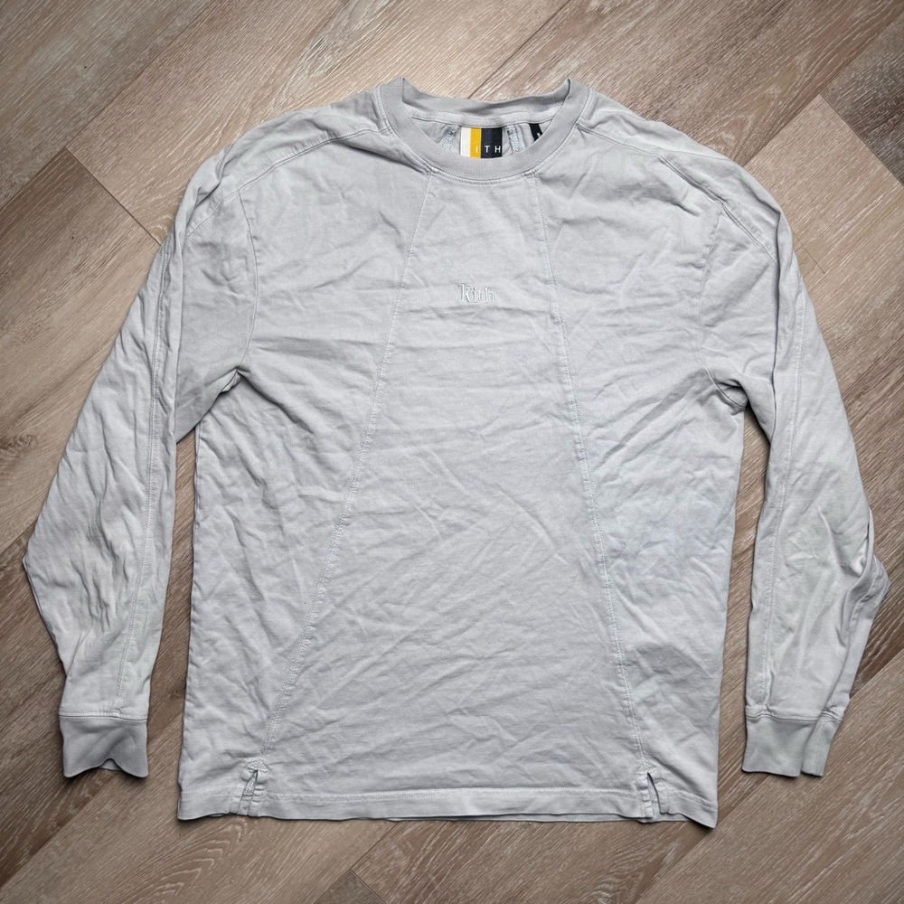 Kith Men’s Long Sleeve Shirt Size Medium Grey